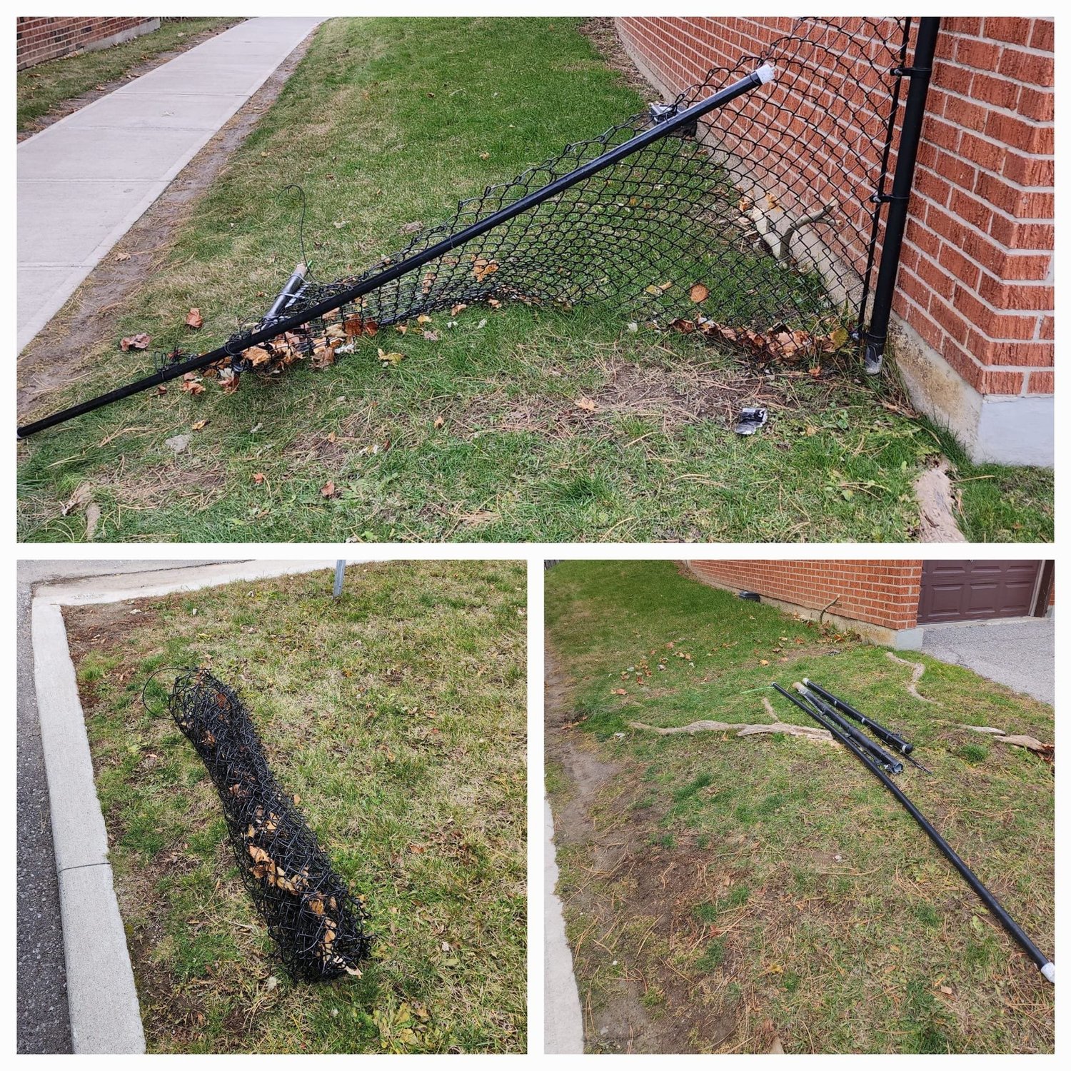 Laundry utility sink replacement before and after