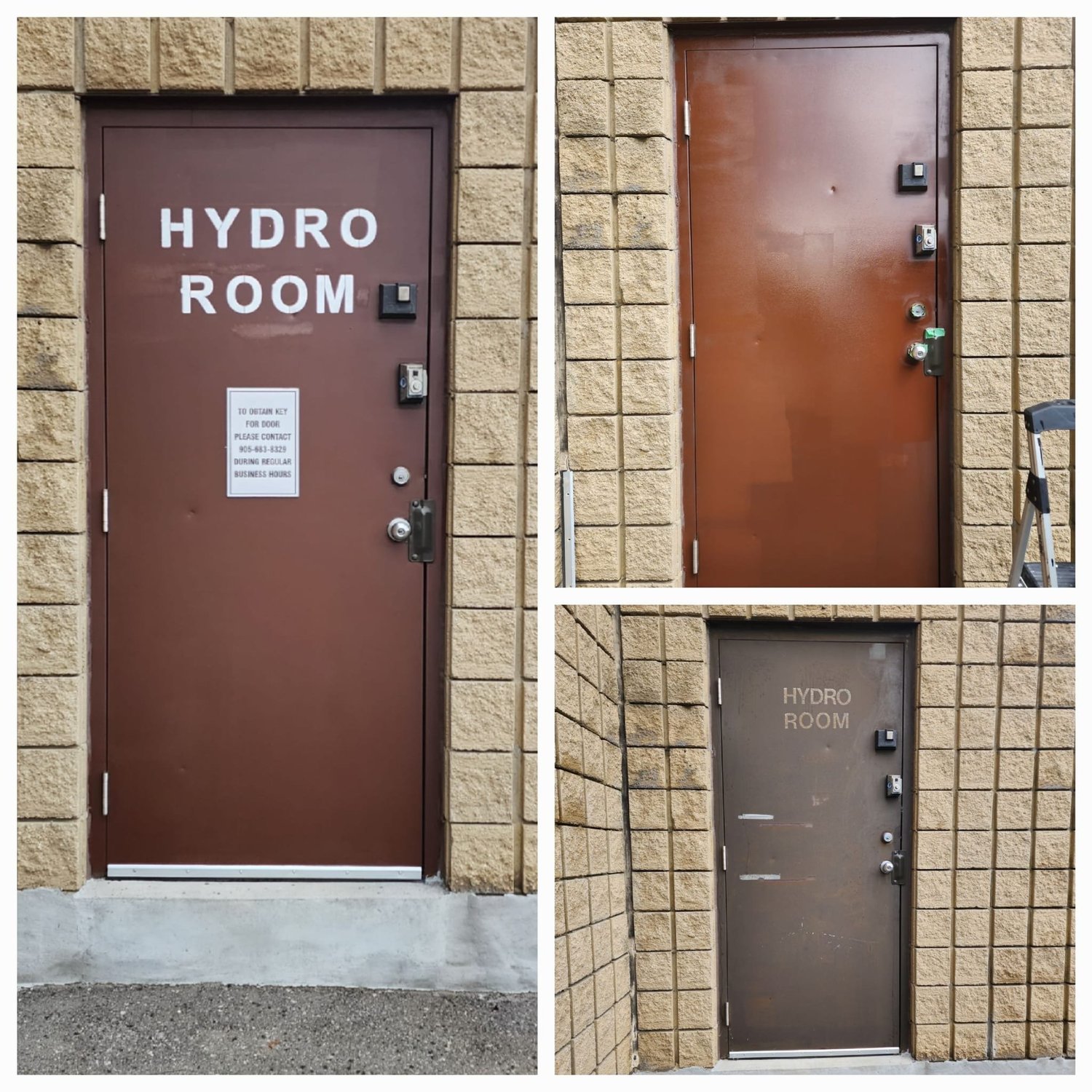 Backyard pool area and concrete pad with fencing